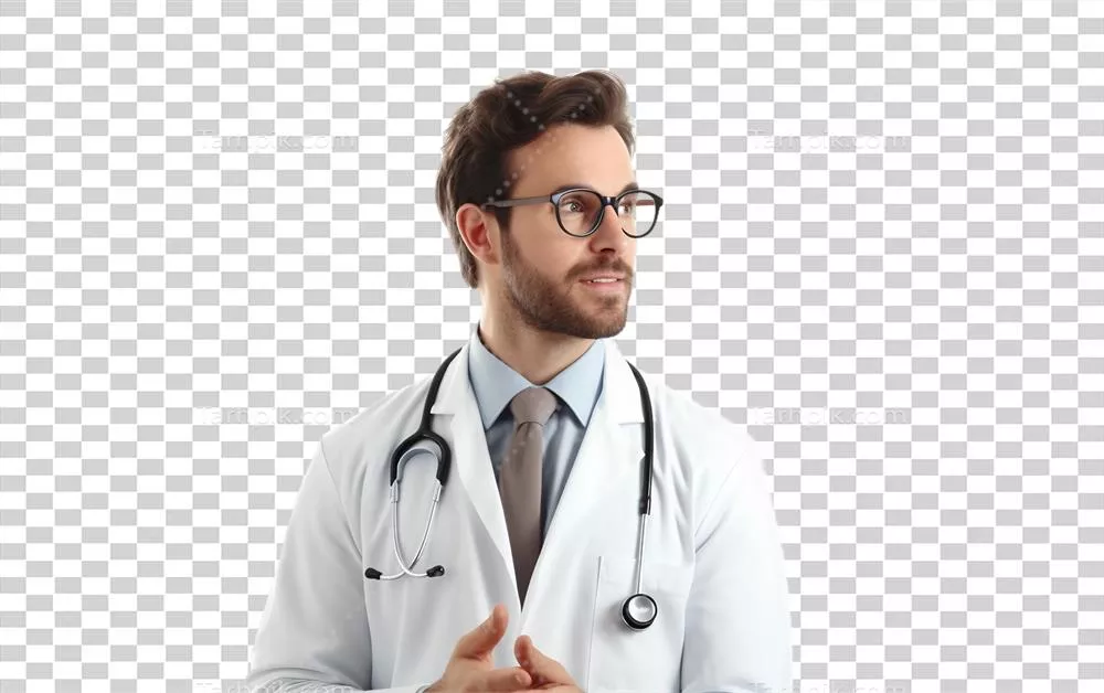مشاوره بهداشتی مثبت با بهرهگیری از هوش مصنوعی بر روی پسزمینه شفاف