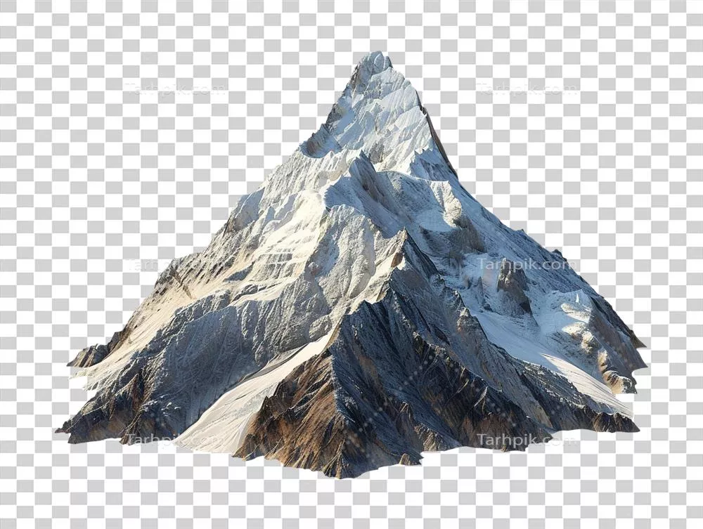 قله کوهستانی مجزا: زیبایی و تنهایی طبیعت در بلندترین نقطه