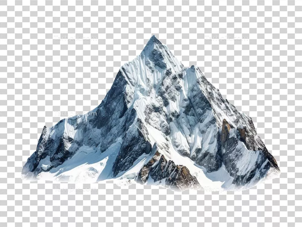 قله کوهستانی محصور شده در میان طبیعت بینظیر و بکر