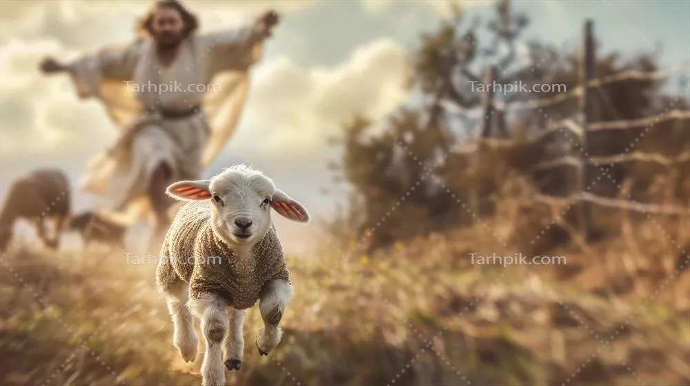 عیسی در جستجوی بره گم شده: داستان ایمان و نجات مسیحی