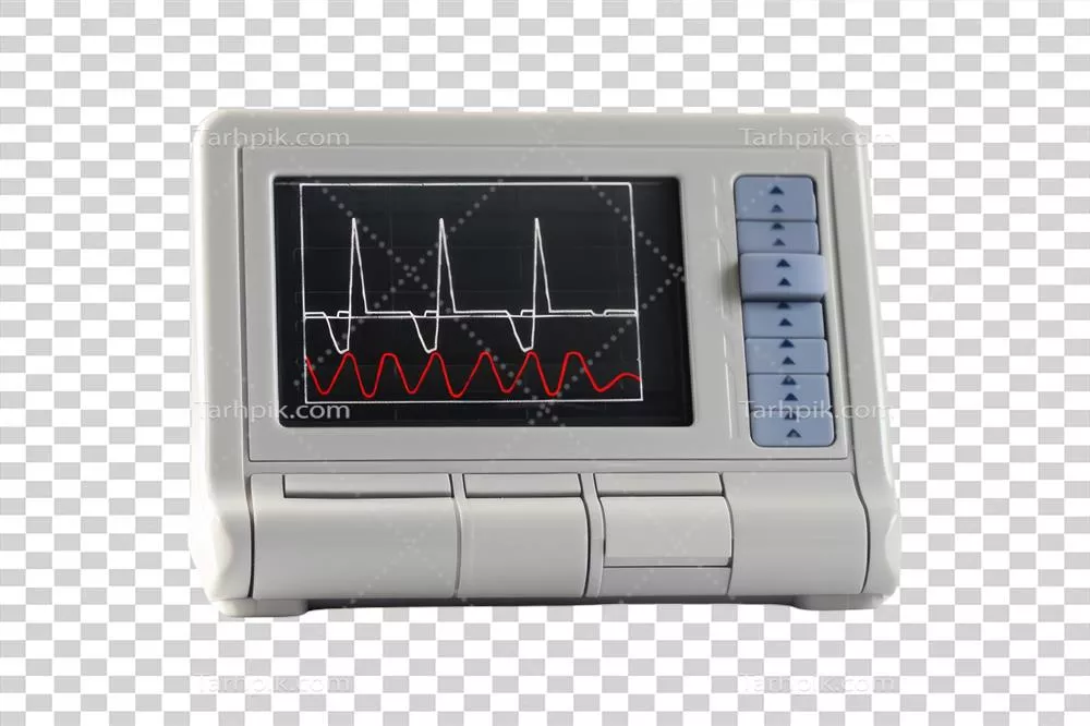 دستگاه پزشکی با نمایش نتایج ECG بر روی صفحه نمایش و کاربری آسان