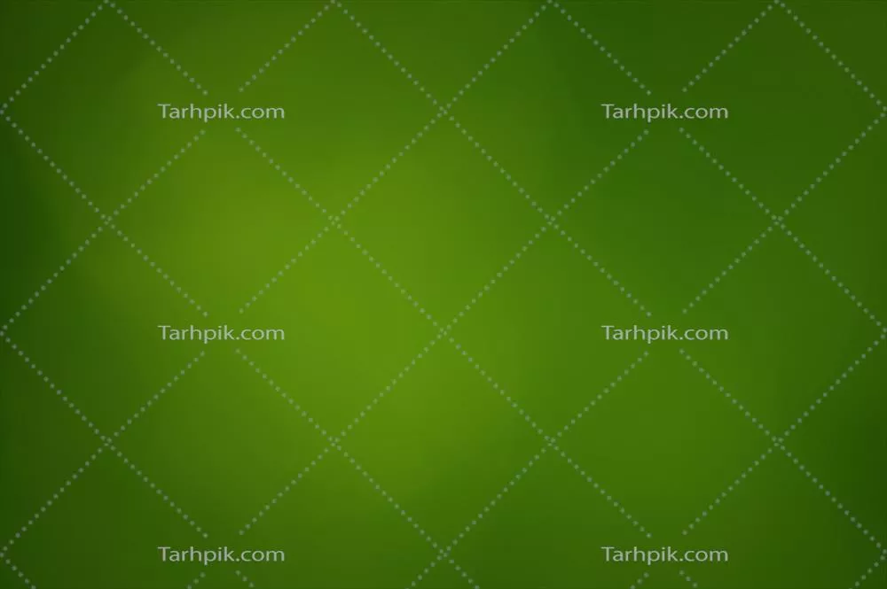 پسزمینهی سبز مبهم و انتزاعی با گیاهان سبز و فوکوس نامشخص