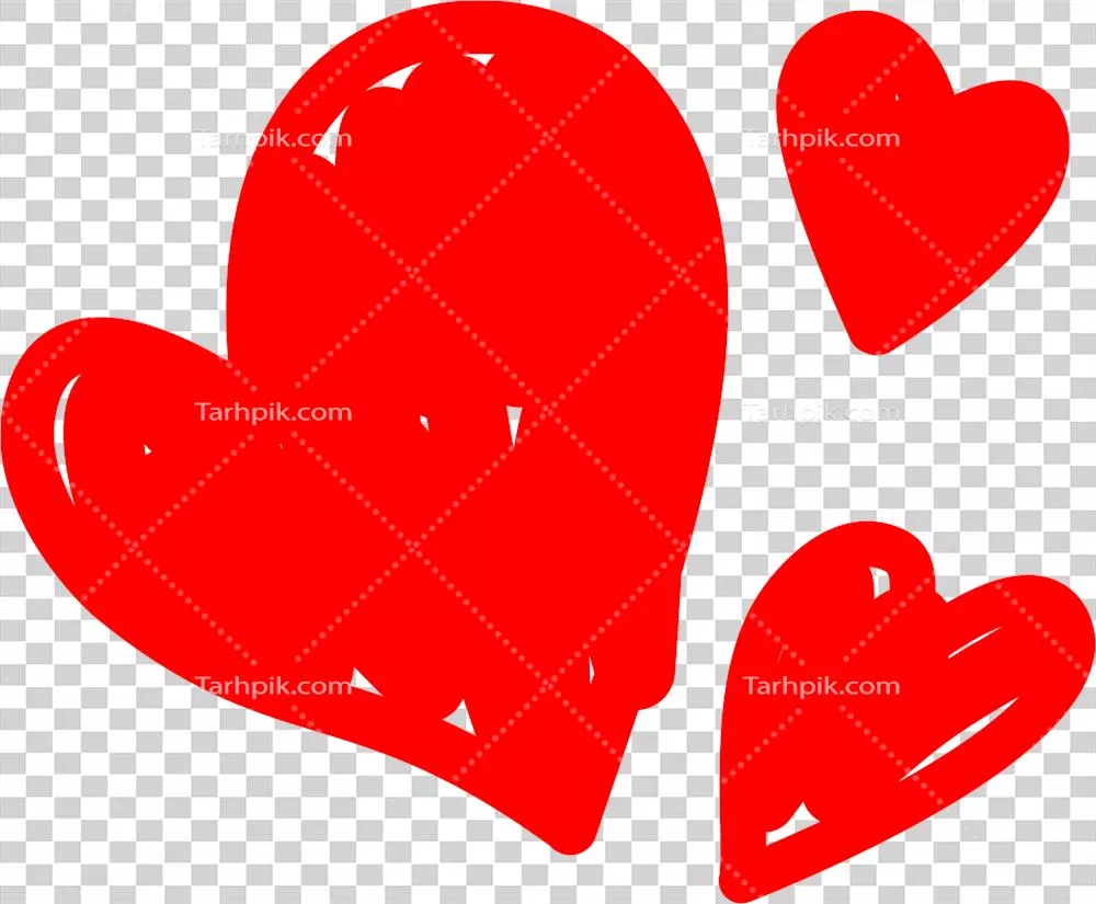 دودل طراحی شده با دست: قلب و عشق به صورت هنری و خاص