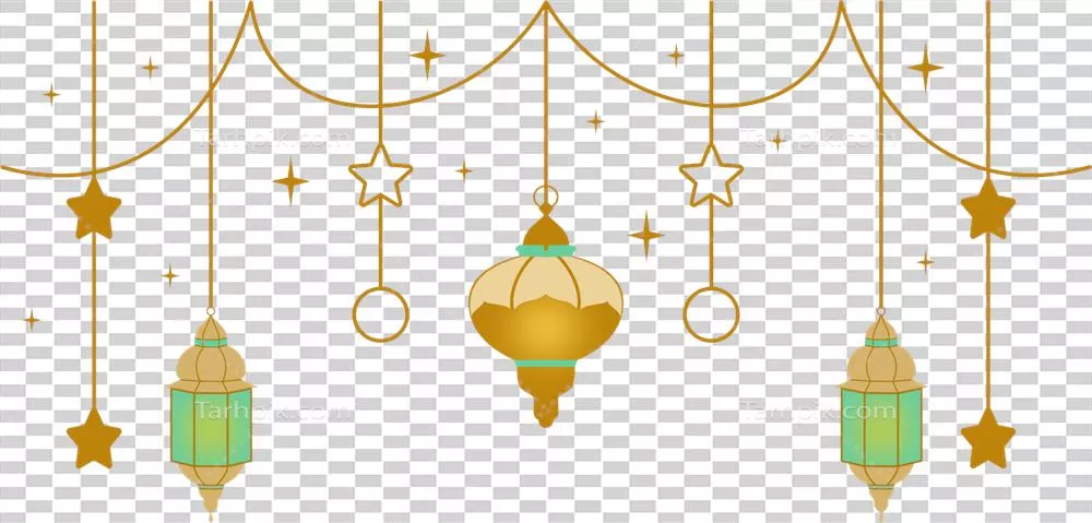 فانوس آویز با تزئینات اسلامی و طراحی های زیبا و جذاب