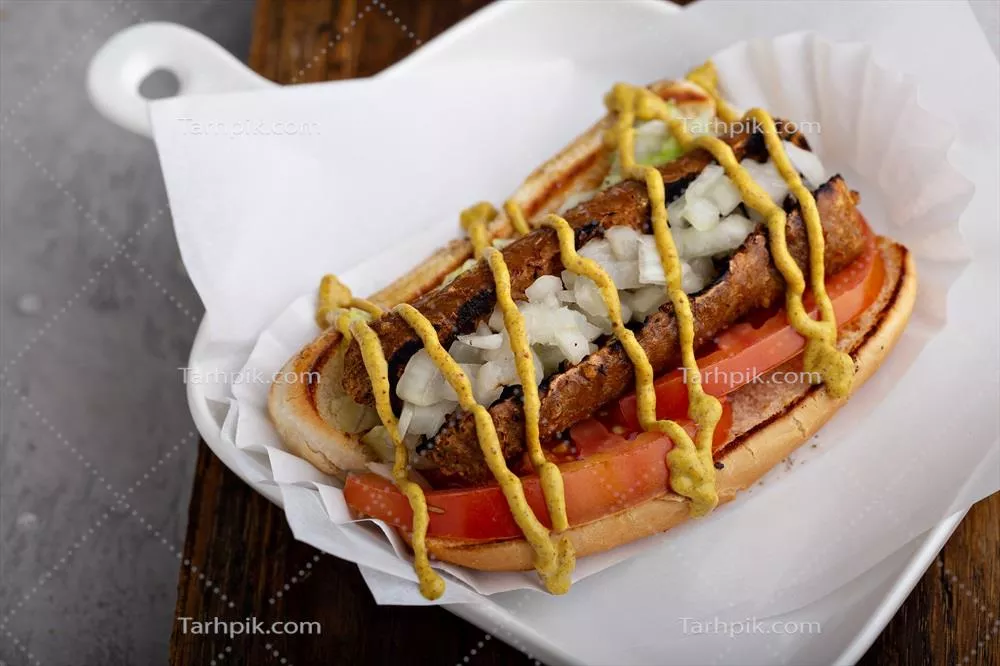 هوت داگ گیاهی با سوسیس بدون گوشت: طعمی خوشمزه و سالم