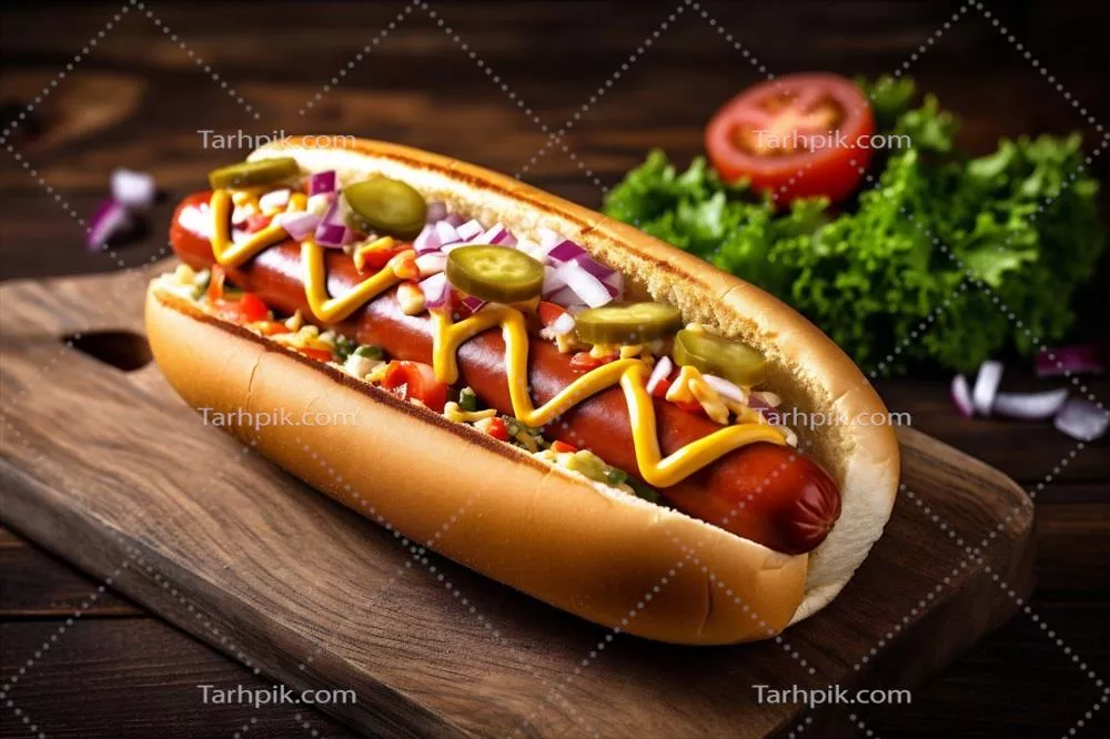 معرفی سوسیس داغ آمریکایی با پس‌زمینه‌ای از طرز تهیه و کباب کردن آن