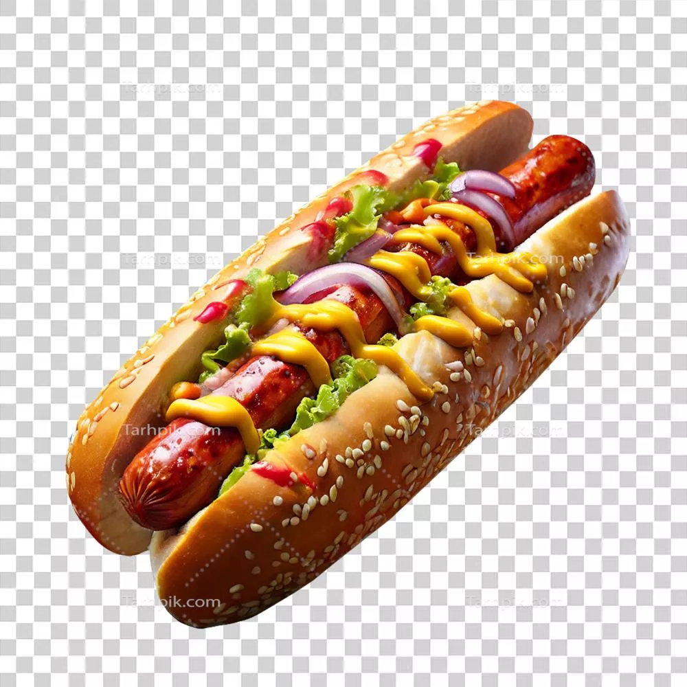 نان سوسیس نرم و داغ با خردل: تنقلات سریع و خوشمزه برای هر زمانی