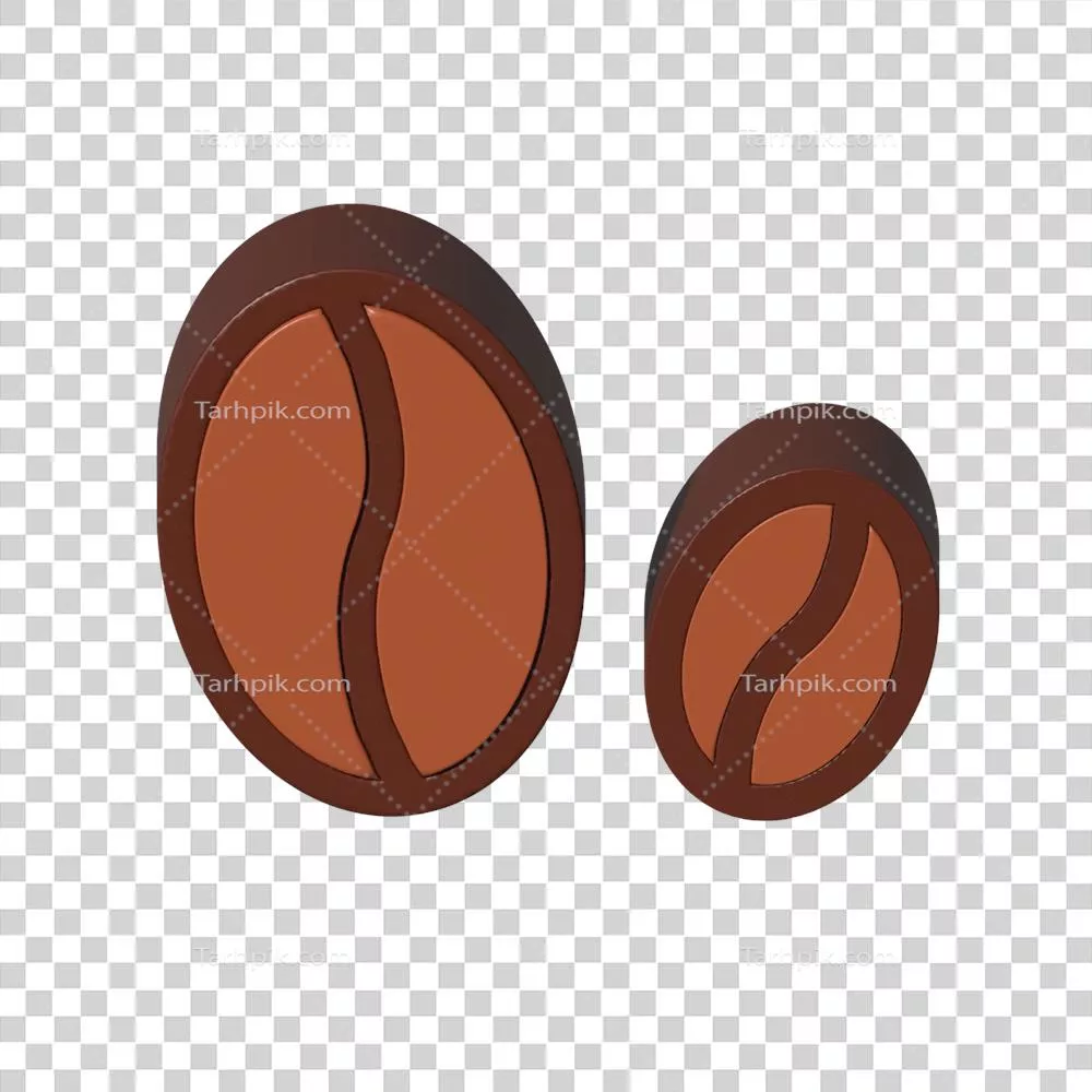 عکس دوربری دارایی‌های شفاف کافه‌ای با سبک سه‌بعدی و طراحی مدرن