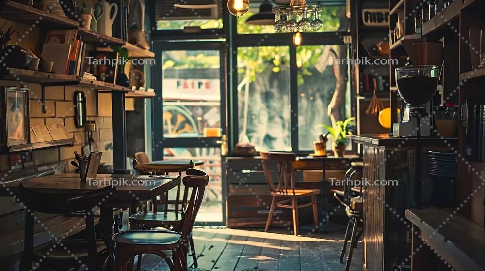 عکس کارگاه روستایی پر از اثاثیه عتیقه و دکورهای دست‌ساز