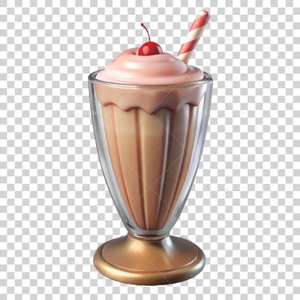 عکس دوربری شکلات شیری فوقالعاده: شیشهای با طراحی انتزاعی و زمینه شفاف