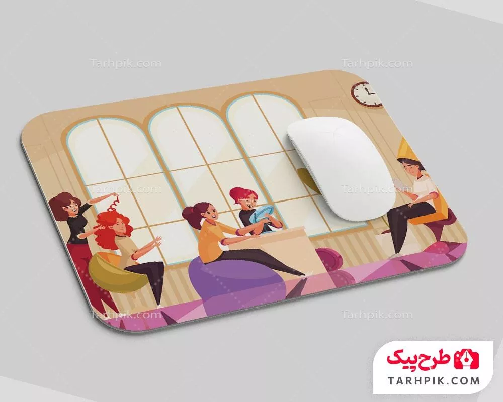 موس پد قالب حرفه ای سالن زیبایی قابل تغییر سایز و رنگ