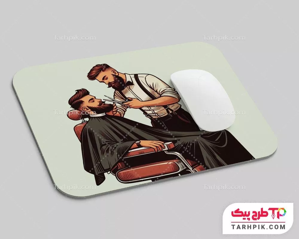 طرح خام موس پد تتو بدن آماده چاپ