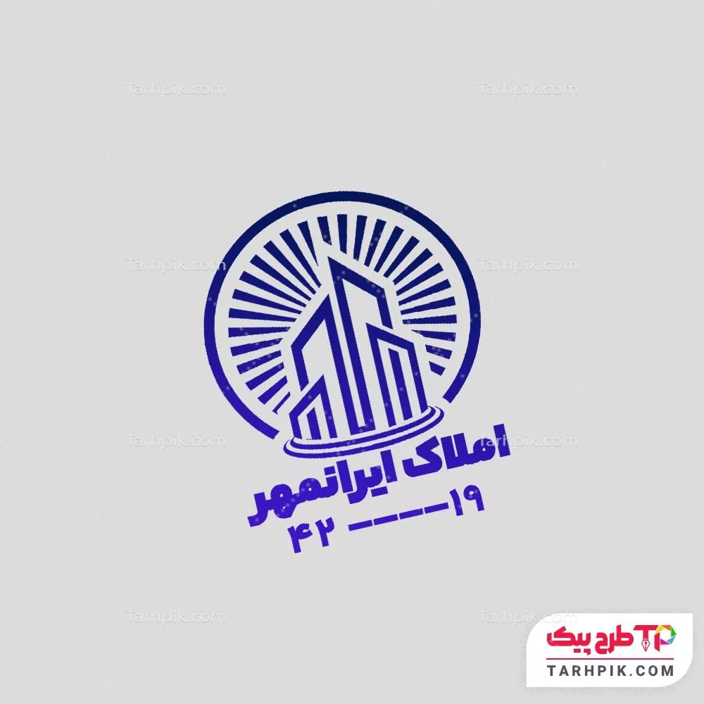 طرح خام مهر مشاور املاک به صورت لایه باز