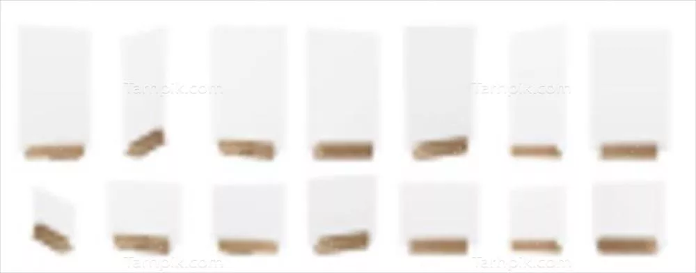 مکاپ acrylic چوبی برای نمایش طراحی - وکتور مخصوص