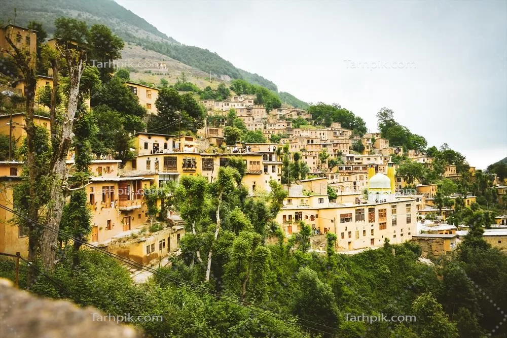عکس خانه‌های تاریخی و سنتی روستای ماسوله در استان گیلان ایران 2022