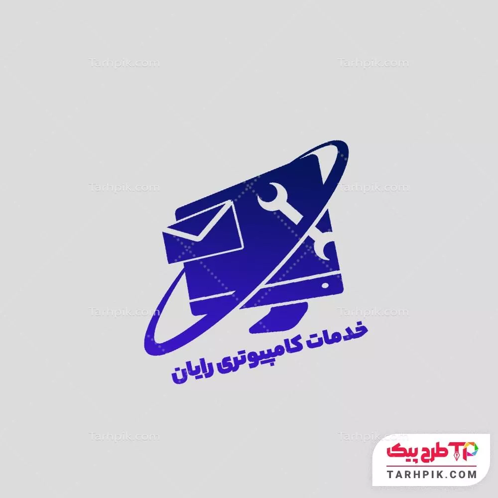 مهر با قابلیت تغییر فروشگاه کامپیوتر و لپتاپ با کیفیت بالا