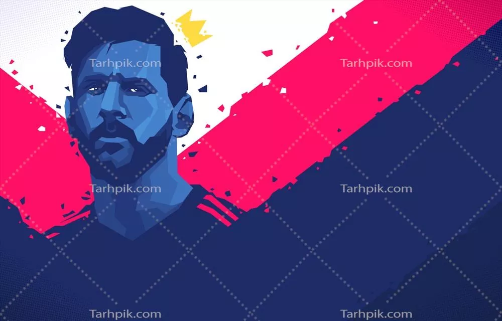 وکتور بازیکن فوتبال مشهور با زمینه‌ای از تاج و عناوین افتخاری