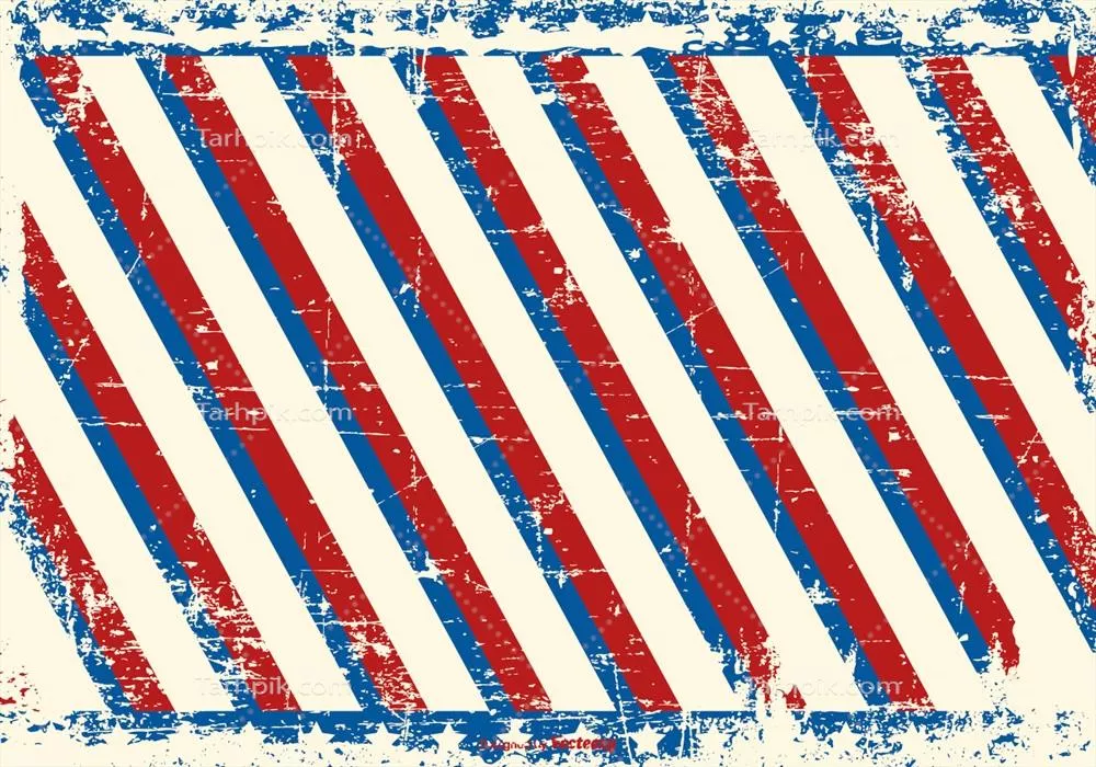 وکتور پسزمینه گرانج و درهموبرهم میهنپرستانه با عناصر هنری و فرهنگی