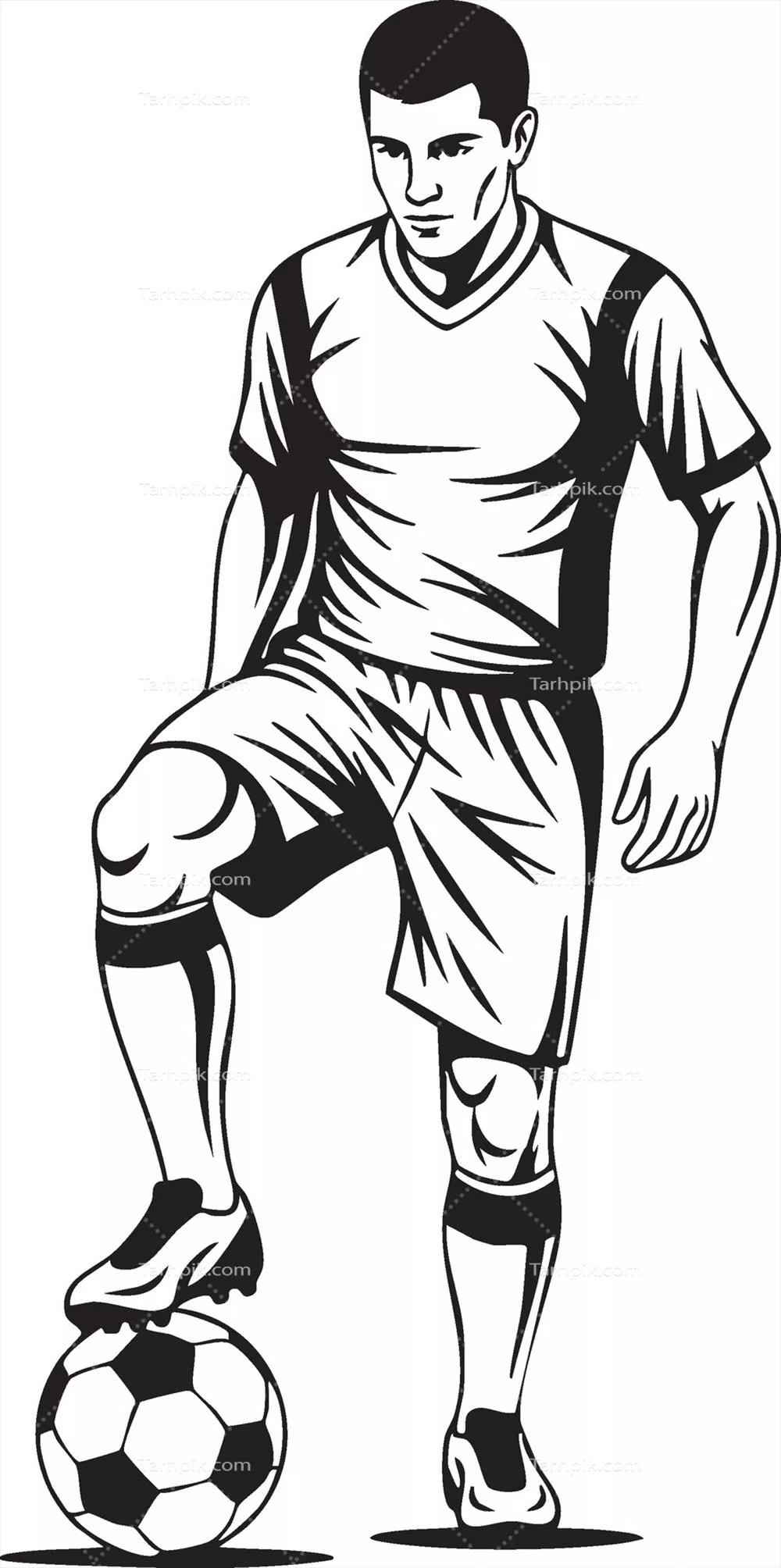 وکتور رونالدو: کاپیتان و لوگوی ماسکوت بازیکن فوتبال افسانهای