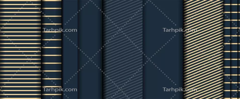 وکتور بافت انتزاعی و واقع‌گرایانه با لایه‌های طلایی در پس‌زمینه تیره