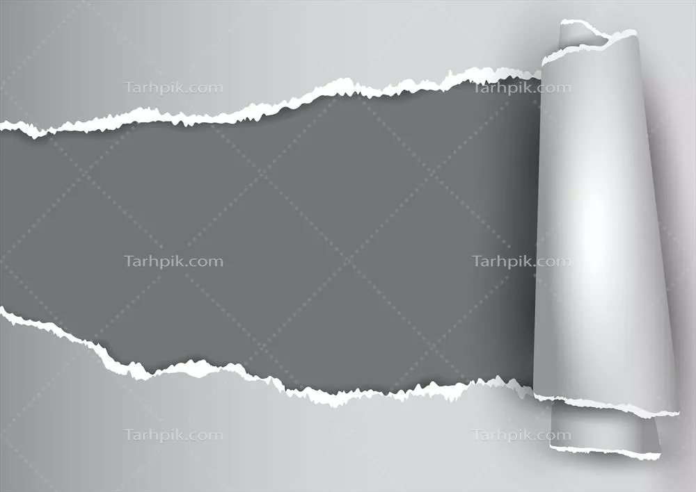 وکتور پسزمینه انتزاعی با طراحی کاغذ پاره در رنگ خاکستری