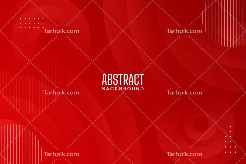وکتور زمینه انتزاعی هندسهای با رنگ قرمز در طراحی مدرن