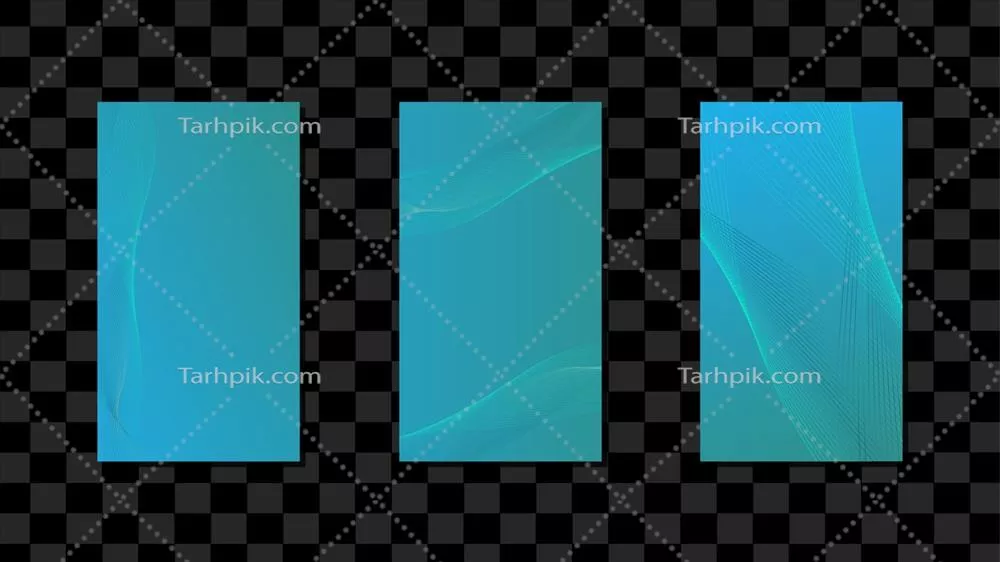 وکتور پسزمینه انتزاعی سبز و فیروزهای برای داستانهای رسانههای اجتماعی