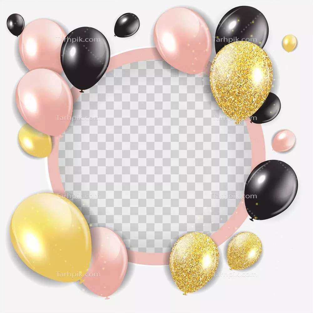 وکتور کارت تمپلیت روز تولد با پسزمینه انتزاعی و شاداب