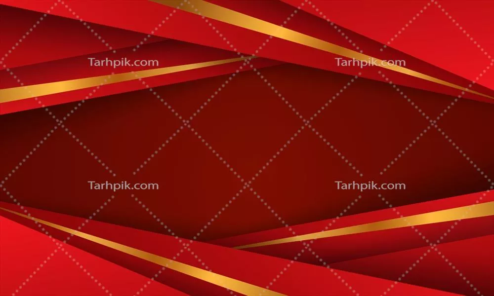 وکتور زمینه لوکس و انتزاعی با برش کاغذی قرمز در طراحی مدرن
