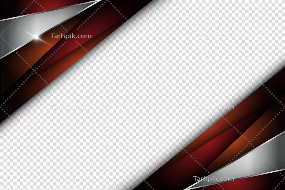 وکتور پسزمینه قاب نوار قرمز فلزی انتزاعی با بافتی خاص
