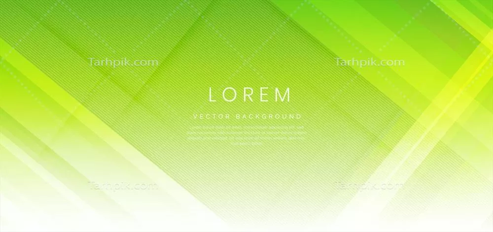 وکتور پس زمینه انتزاعی با گرادیان نرم سبز و لایه های هندسی مورب