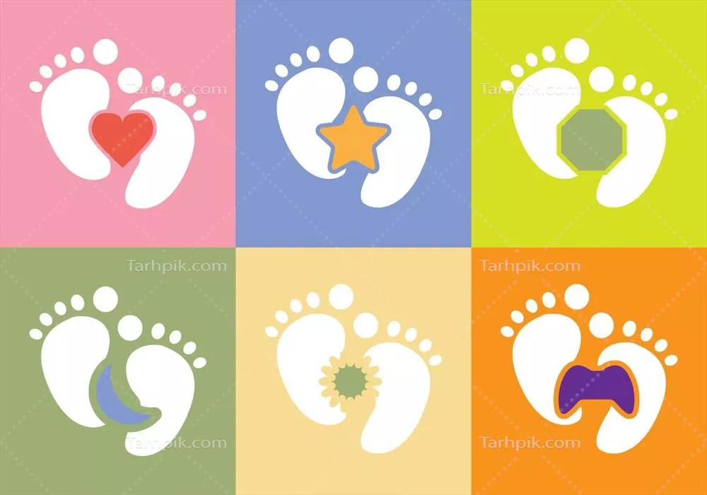 وکتور بازی فوتبال دستی نوزاد در پس‌زمینه‌های مختلف و جذاب