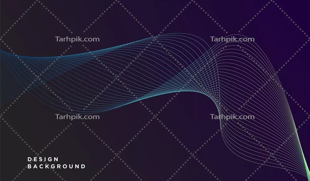 موج-ذره-پسزمینهی دیجیتال با گرادیان رنگارنگ و وکتور (1)