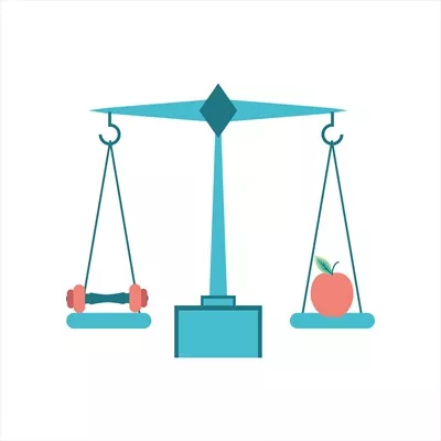 وکتور توازن در تغذیه و تناسب اندام: راهی به سوی زندگی سالم و انرژیزا