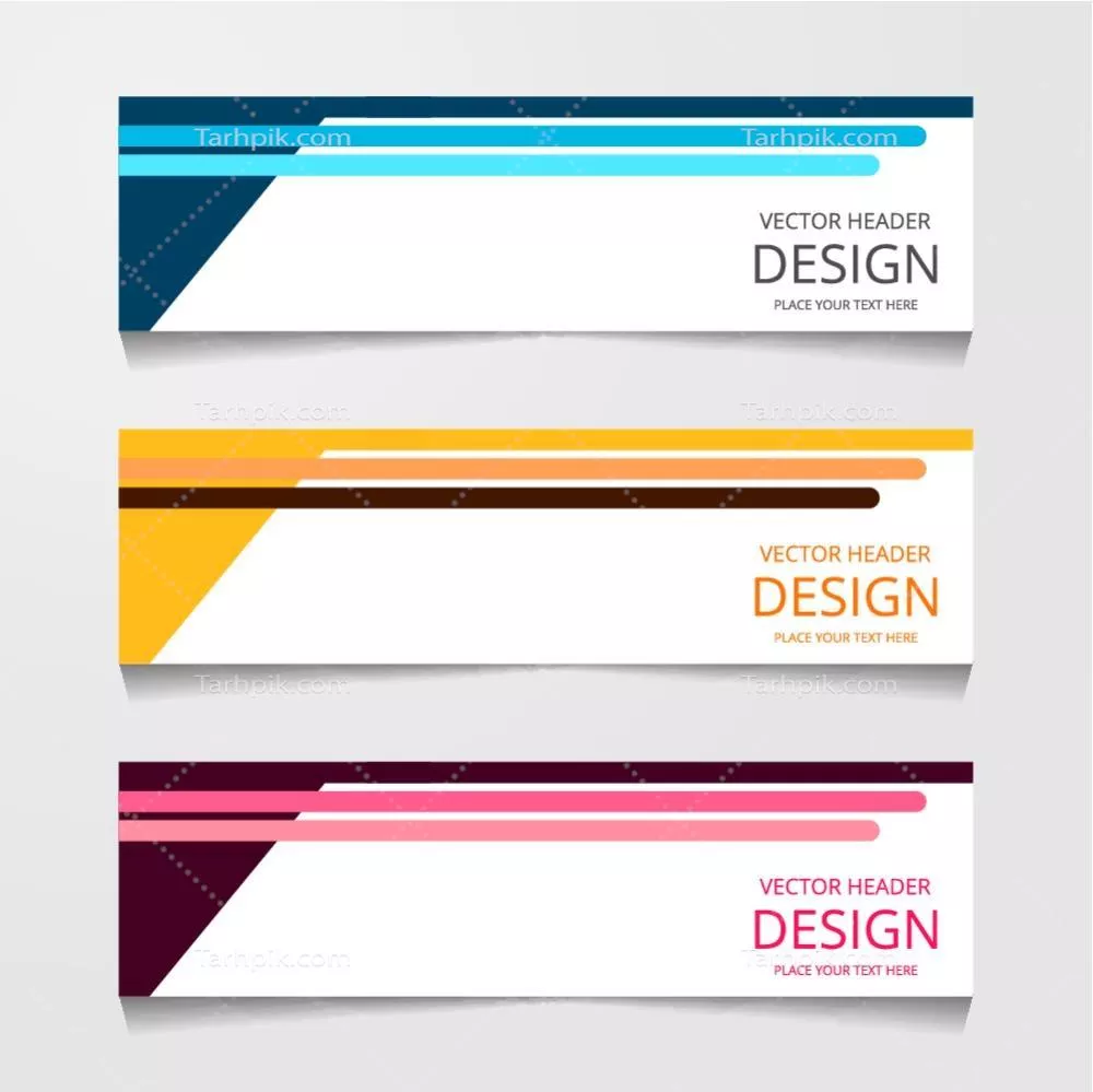بنر وکتور: طراحی و نمونه های بی نظیر برای تبلیغات و جذب مخاطب