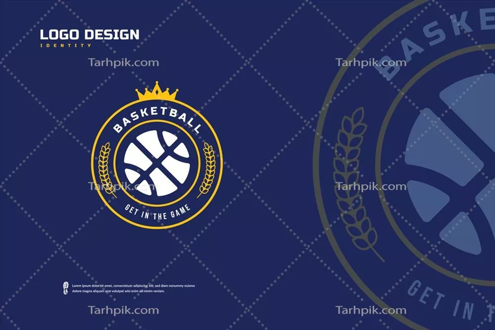 وکتور لوگوی باشگاه بسکتبال برای مسابقات مختلف و نمادهای ویژه