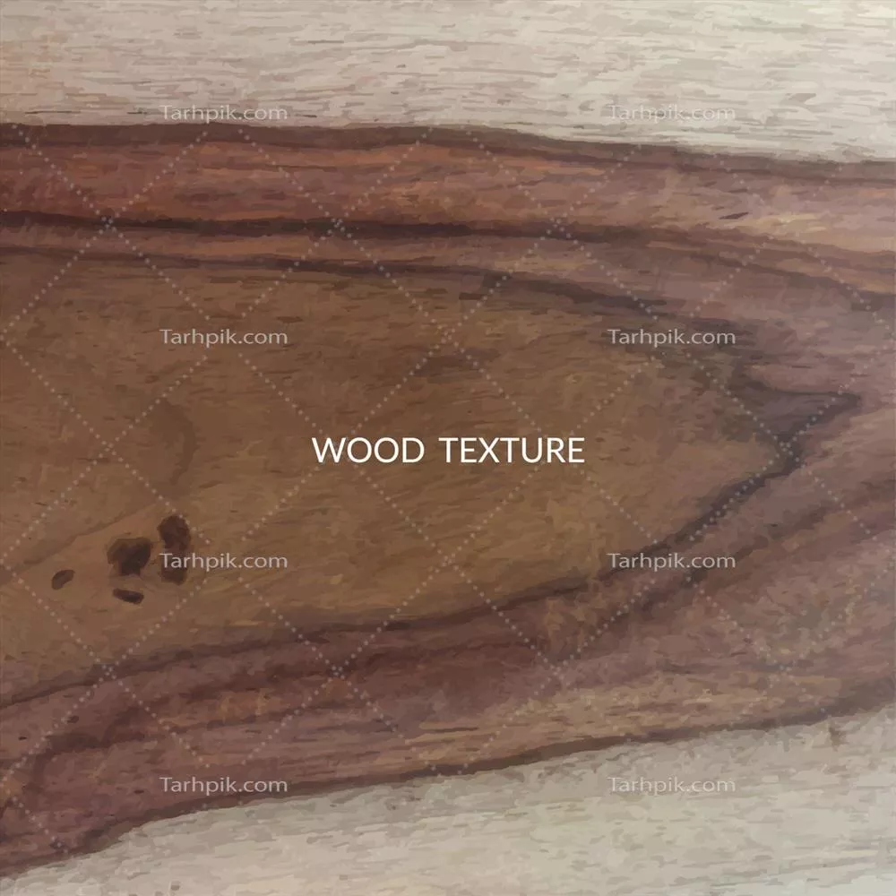 پس‌زمینه وکتور با بافت چوبی زیبا و جذاب
