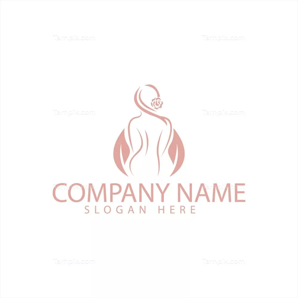 وکتور طراحی لوگوی لوکس و کارت ویزیت برای زنان در صنعت زیبایی و آرایش