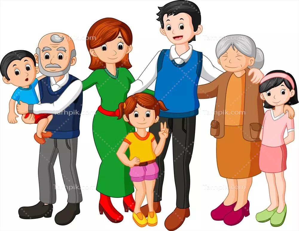 وکتور نیکوترین لحظات یک خانواده بزرگ: لحظاتی سرشار از عشق و دوستی