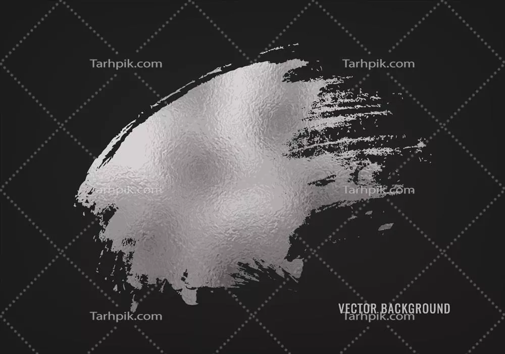 وکتور طرح زمینه انتزاعی با طراحی برش فویل مشکی و نقرهای برای هنر و گرافیک