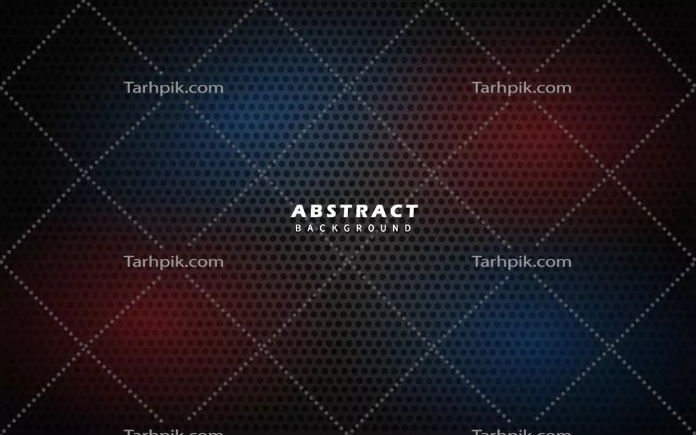 وکتور پسزمینه کربن سیاه با نور نئون قرمز و آبی درخشان