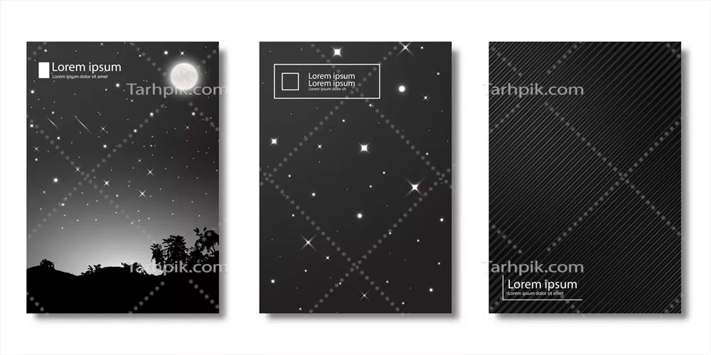 وکتور پسزمینه سیاه الگو: طراحی مدرن و مینیمالیستی برای صنایع مختلف