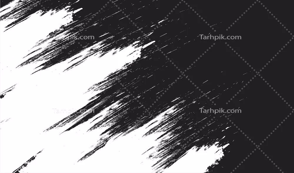 پس‌زمینه وکتوری سیاه و سفید با طراحی گرانج و رنگ‌آمیزی خشن
