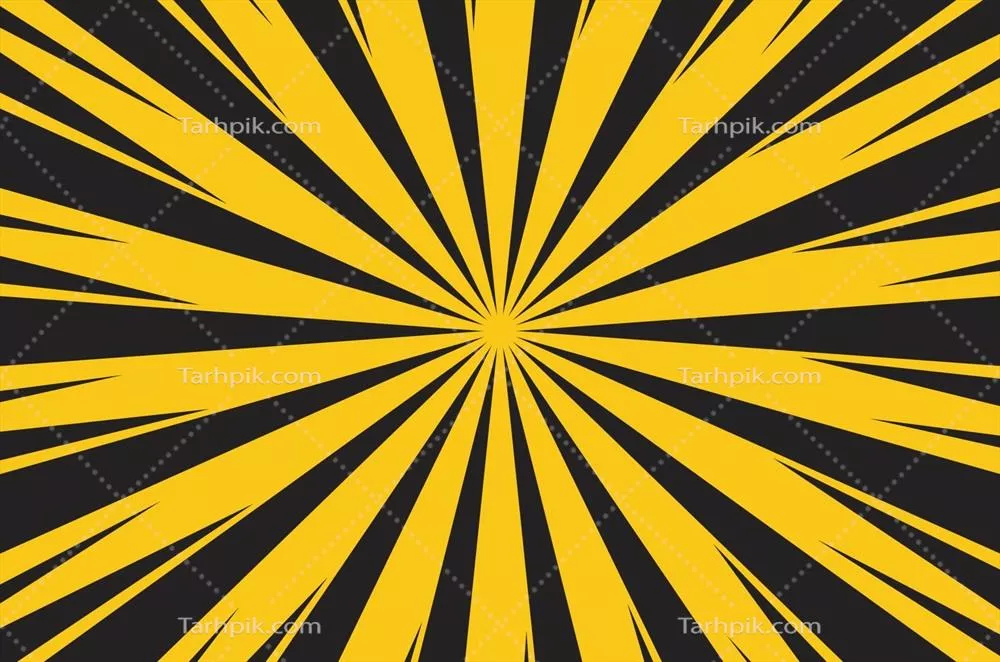 وکتور پسزمینه آبی انتزاعی کاریکاتور با تابش نور خورشید