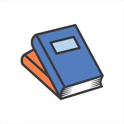 وکتور کتابهای مصور با سبک فلت مدرن: هنر و طراحی جذاب