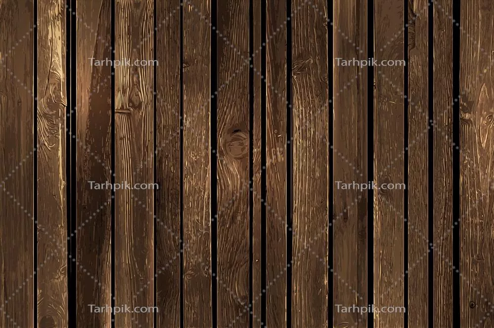 بک گراند بافت چوب بلوط قهوهای واقعی و واقعگرایانه وکتور