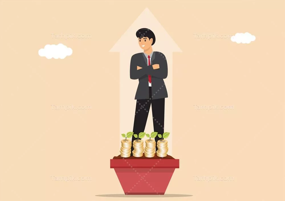 وکتور رشد کسب و کار: کارآفرین بر اساس رشد کسب و کار خود میسازد