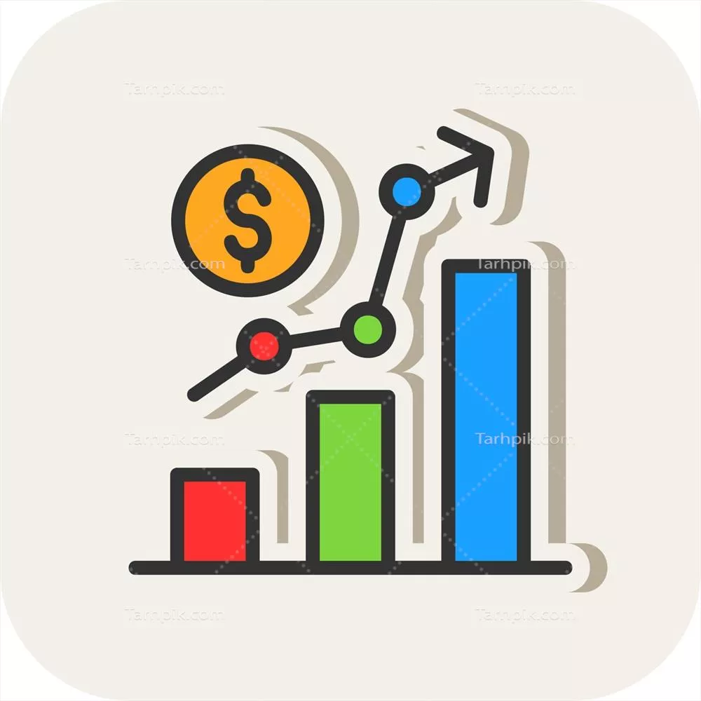 طراحی آیکون وکتور برای رشد و توسعه کسب و کار