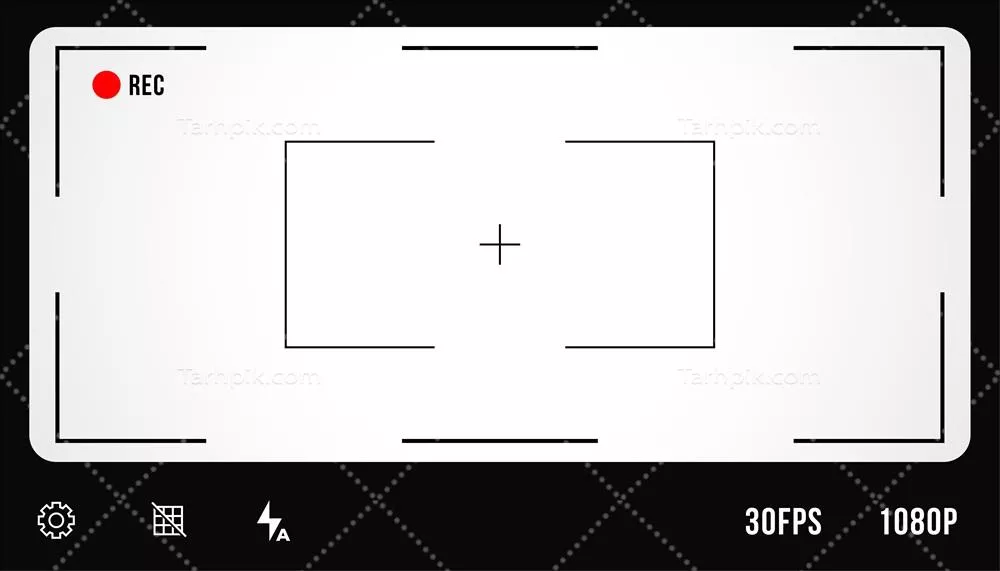 فریم نمایاب دوربین وکتور با طراحی مدرن و جذاب