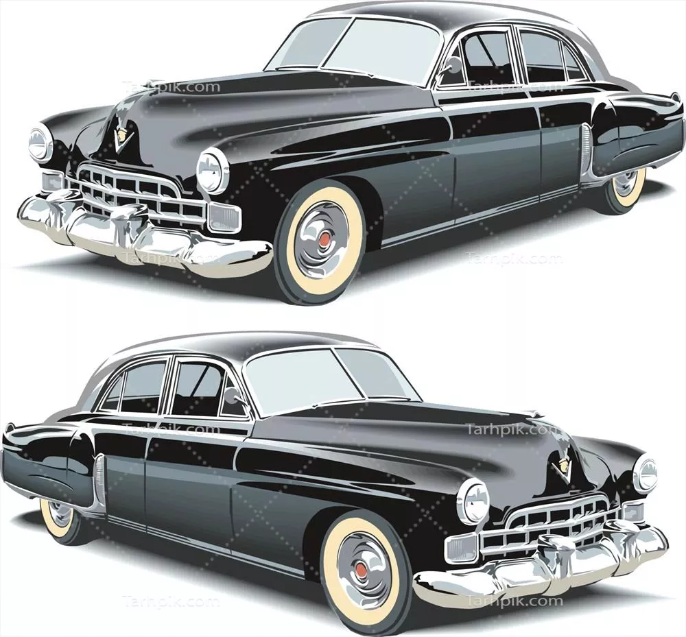 وکتور خودروهای قدیمی: نسل گذشته و کلاسیک در دنیای وسایل نقلیه